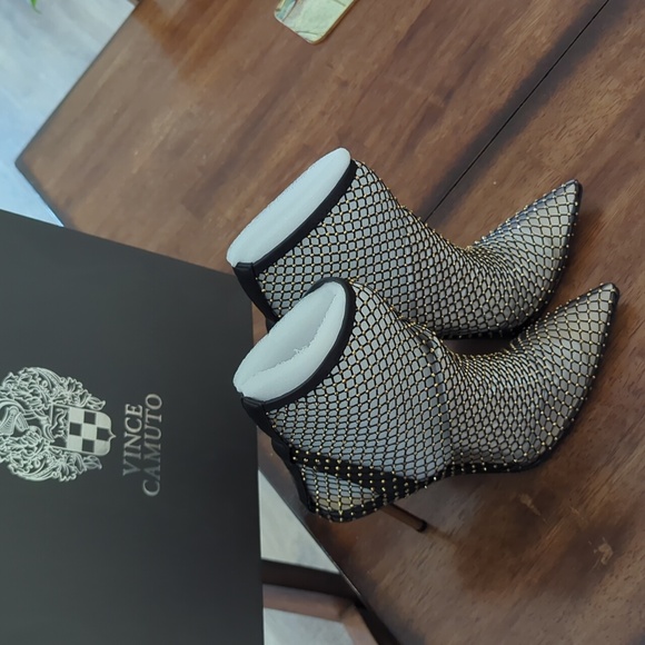 Nib vince camuto kiskia mesh bootie 6.5 - Picture 5 of 5